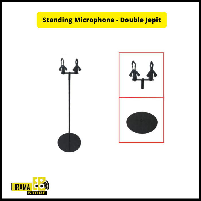 Standing Microphone - Double Jepit
